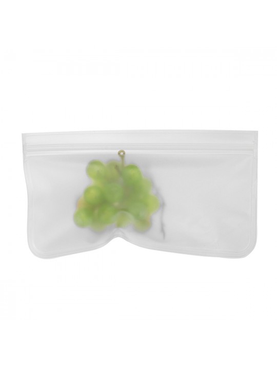 Food Storage Bags Reusable Silicone Containers for Lunch Vegetable Resealable Kitchen Storage Bag - M