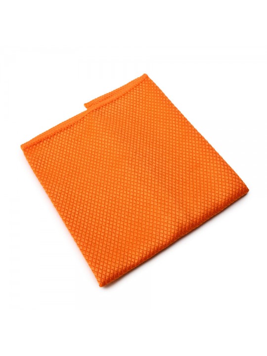 KC-CS015 Multifunction Assorted Microfiber Dish Cloth Cleaning Washcloth Towel Kitchen Tools - Orange