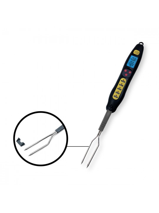 KCH-205 Digital Food Thermometer Electric Wireless Meat Thermometer Kitchen Cooking Thermometer BBQ Stainless Fork Probe