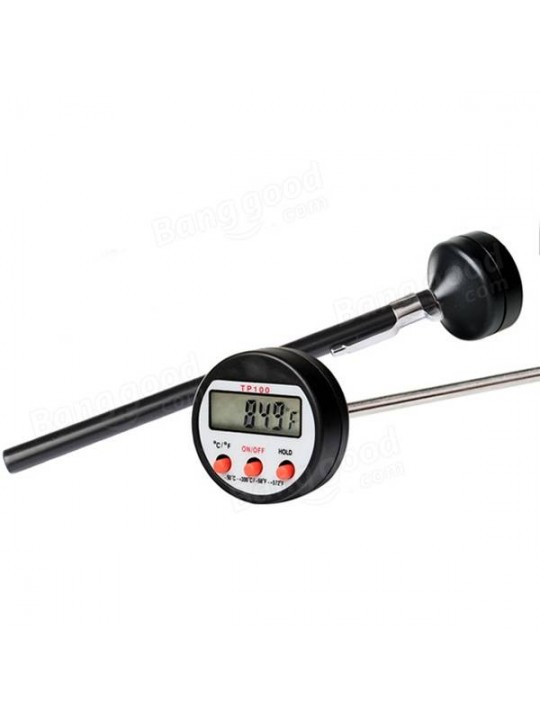 304 Stainless Steel Food BBQ Probe Thermometer Barbecue Meat Thermometer Kitchen Measuring Tool