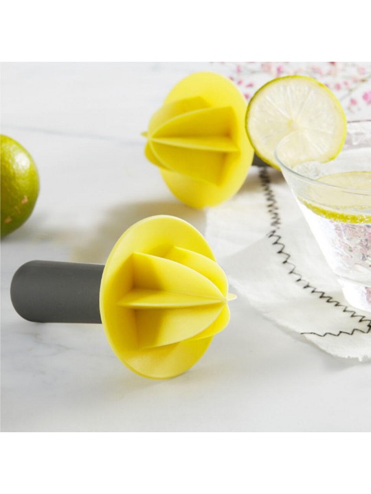  Portable Manual Lemon Juicer Squeezer Lemon Six-petal Angle PP Material Kitchen Tools Fruit 