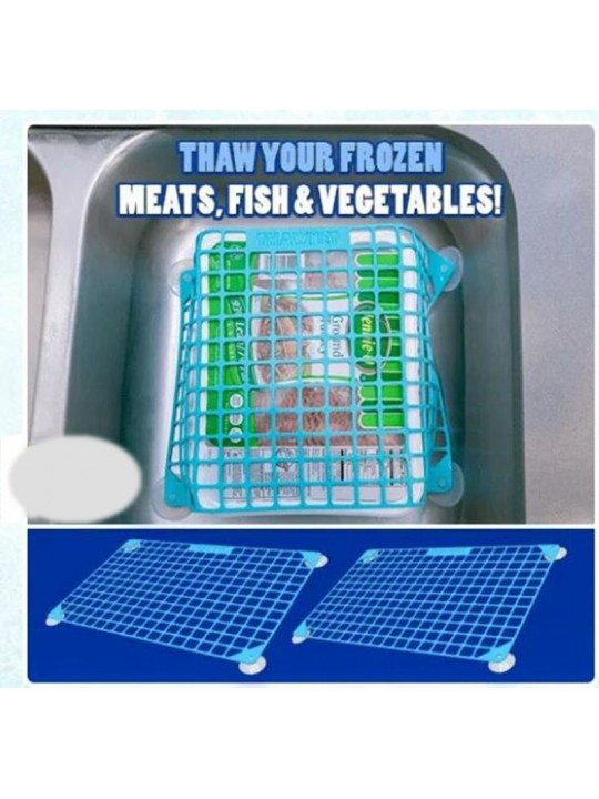 Fast Defrosting Net Thawing Net Fast Defrosting Meat Tray Rapid Safety Thawing Tray Defrostiong Tray