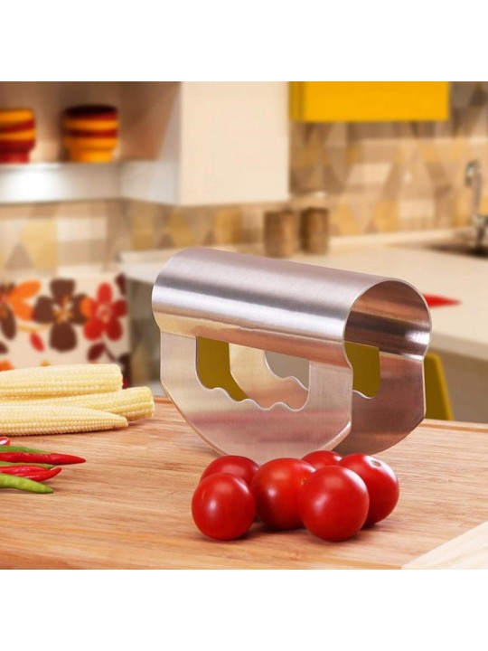 304 Stainless Steel Double-head Cut Salad Chopper Vegetable Cheese Cutter - 1