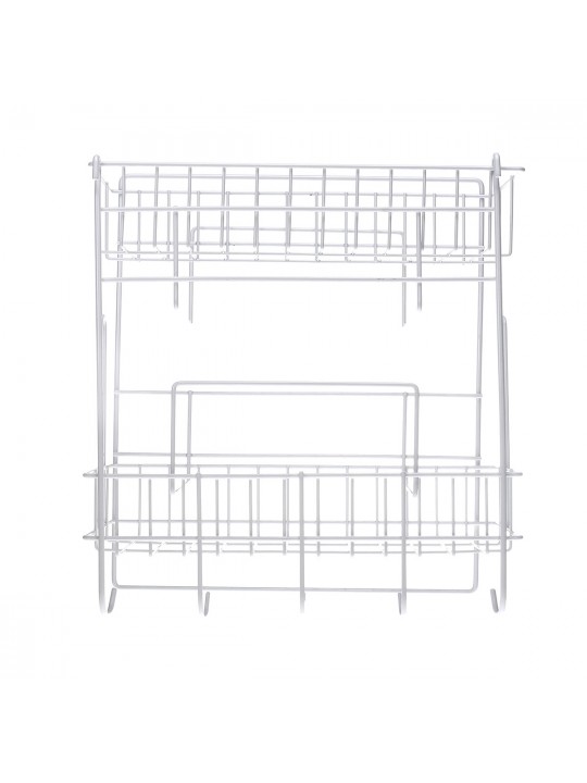 Five Tiers Steel Over Sink Dish Drying Rack Storage Multifunctional Arrangement for Kitchen Counter - 2